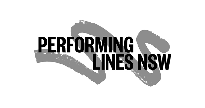Sponsor logo – Performing Lines NSW